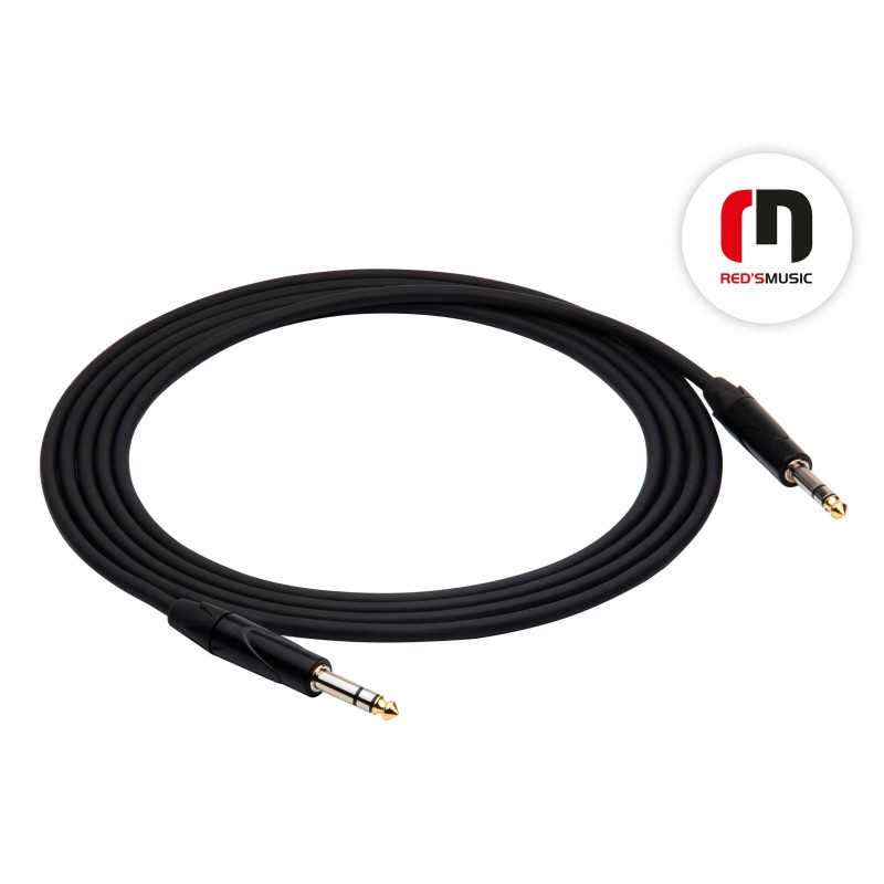 Reds Music  MC16150BX Kabel Mikrofonowy - STANDARD - Jack stereo / Jack stereo długość 15.0 m